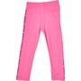 Reebok Childrens Logo Capri Legging Azalea