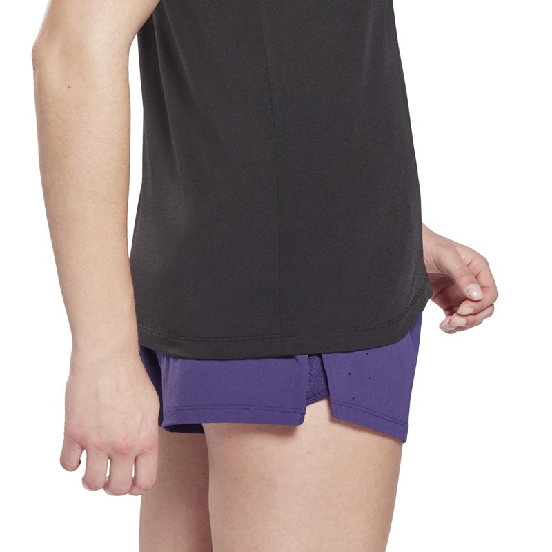 Reebok Womens Athlete Vector Logo Speedwick Training Tank Black