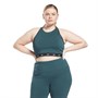 Reebok Womens Beyond The Sweat High Intensity Studio Tank Top Forest Green