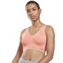 Reebok Damen Amina Seemless Performance Sports Sport BH Rosa