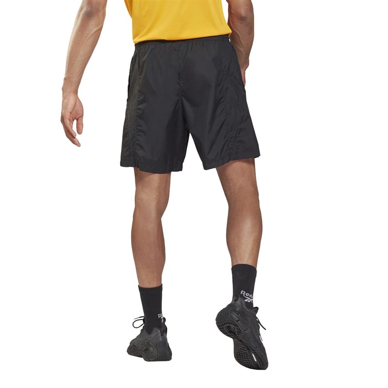 Reebok Mens Meet You There Woven Training Shorts Black