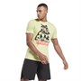 Reebok Heren Animal Graphic T-shirts Groen