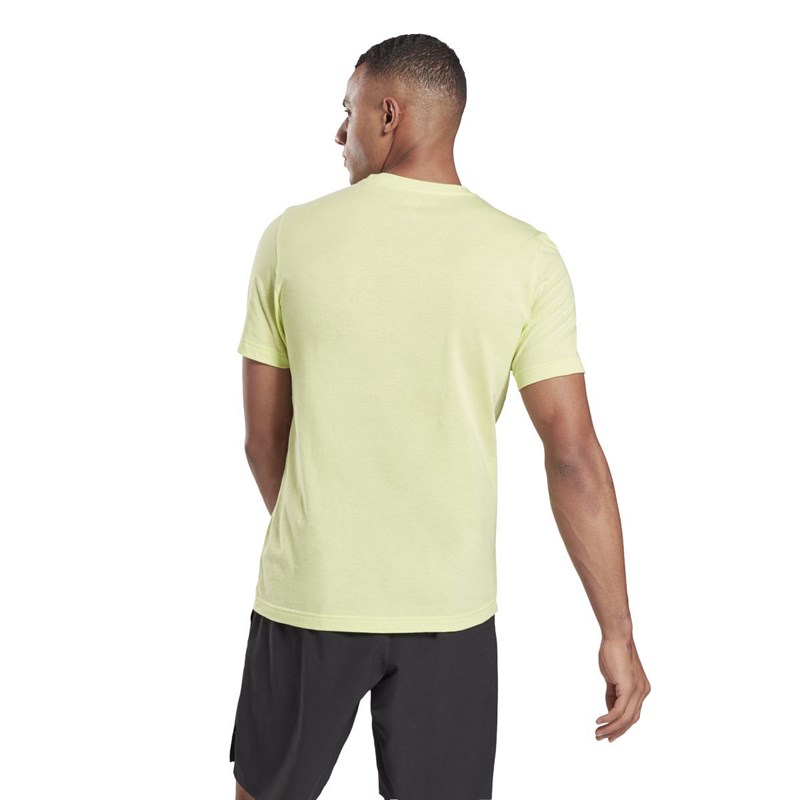 Reebok Heren Animal Graphic T-shirts Groen