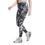 Reebok Womens Meet You There Printed Speedwick Training Tight Leggings Black