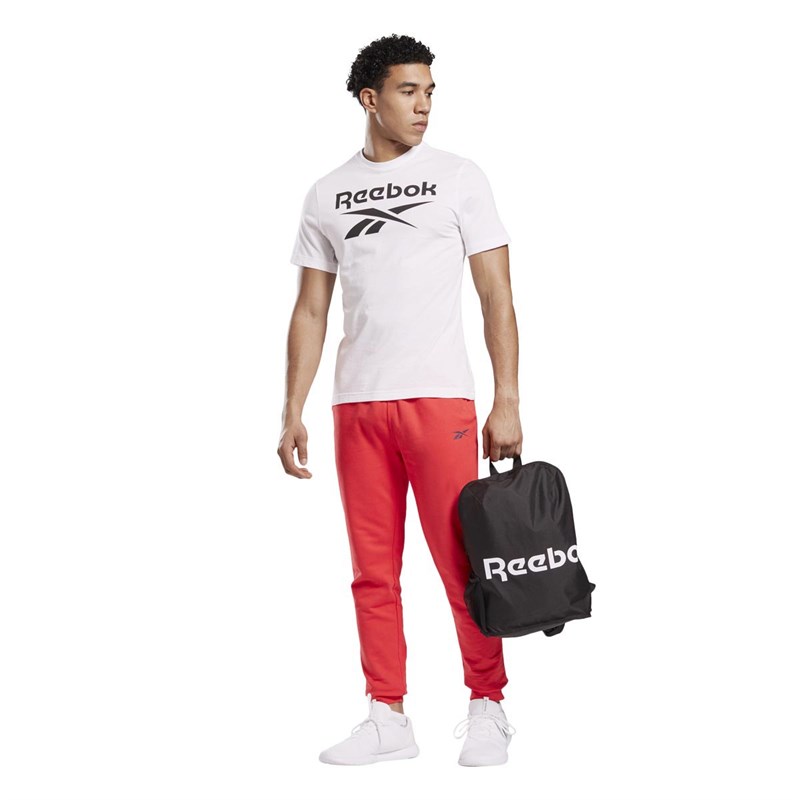 Reebok Herren Identity Big Logo T-Shirts Weiß