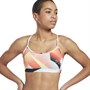 Reebok Dame Retro Vector Medium Support Skinny Sports Sports-BH Flerfarvet
