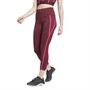 Reebok Womens Taped Recycled Studio Leggings Maroon
