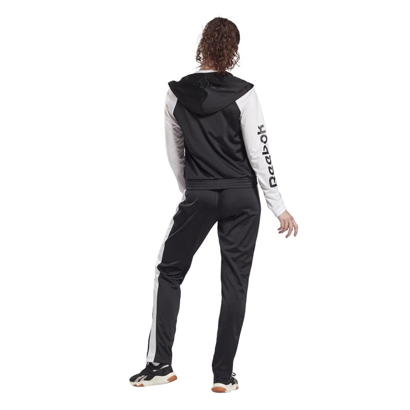 Reebok Dame Essentials Linear Logo Træningstøj Sort