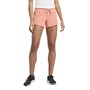 Reebok Womens Workout Elements Identity French Terry Training Shorts Twist Coral