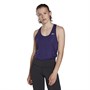 Reebok Womens Workout Ready Us Perform Mesh Training Tank Dark Orchid