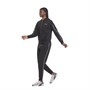 Reebok Womens Workout Elements Piping Pack Hooded Training Tracksuit Black
