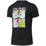 Reebok Mens Animal Graphic T-Shirt Black