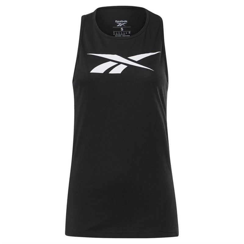 Reebok Womens Training Essentials Vector Tank Top Black