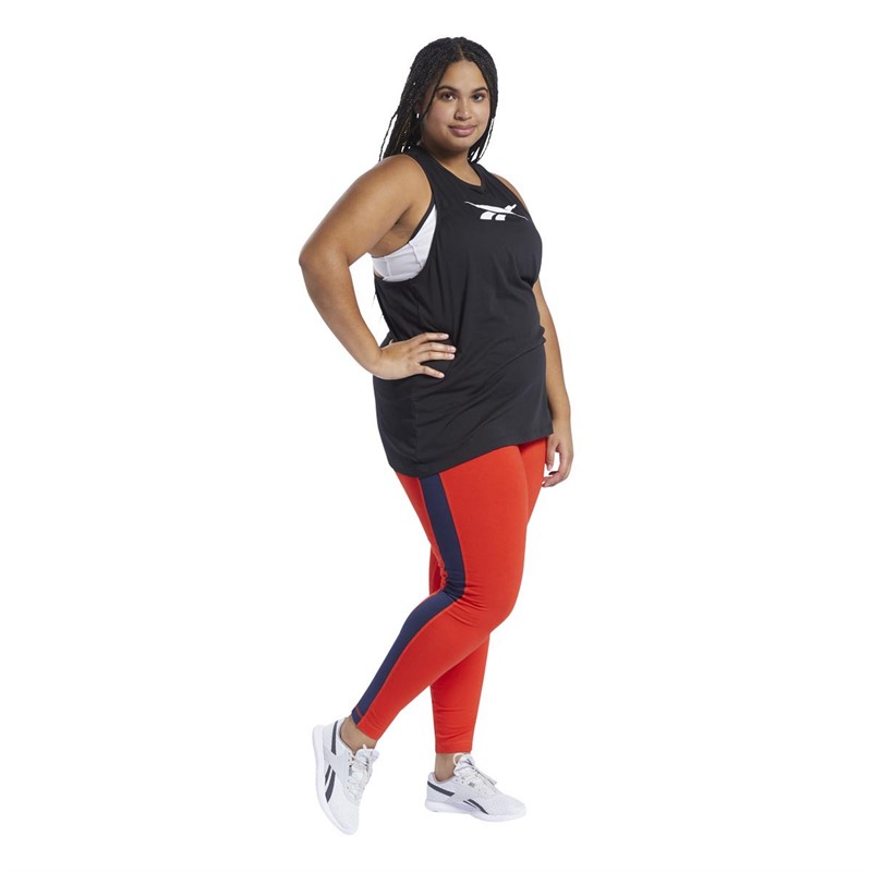 Reebok Womens Training Essentials Vector Tank Top Black