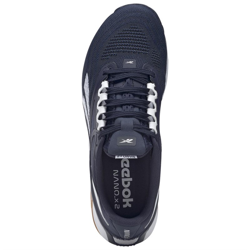 Reebok Mens Nano X2 Training Shoes Vector Navy/Footwear White/Reebok Rubber Gum-06