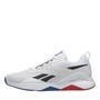 Reebok Mens Nanoflex TR 2.0 Training Shoes Footwear White/Cold Grey 6/Core Black