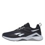 Reebok Womens Nanoflex TR 2.0 Training Shoes Core Black/Footwear White/Pure Grey 6