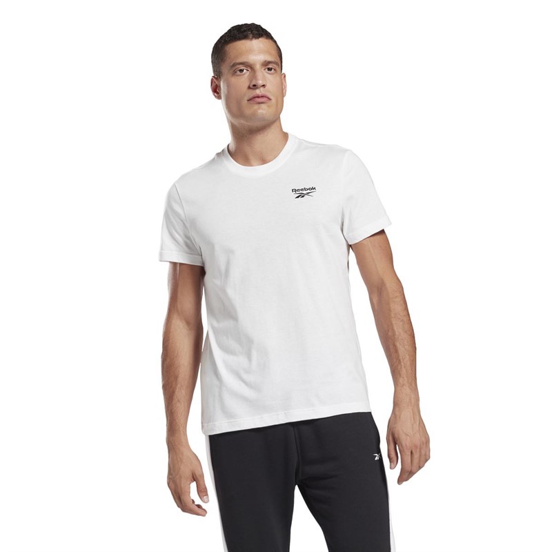 Reebok Mens Identity T-Shirt White