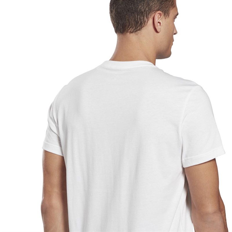 Reebok Mens Identity T-Shirt White