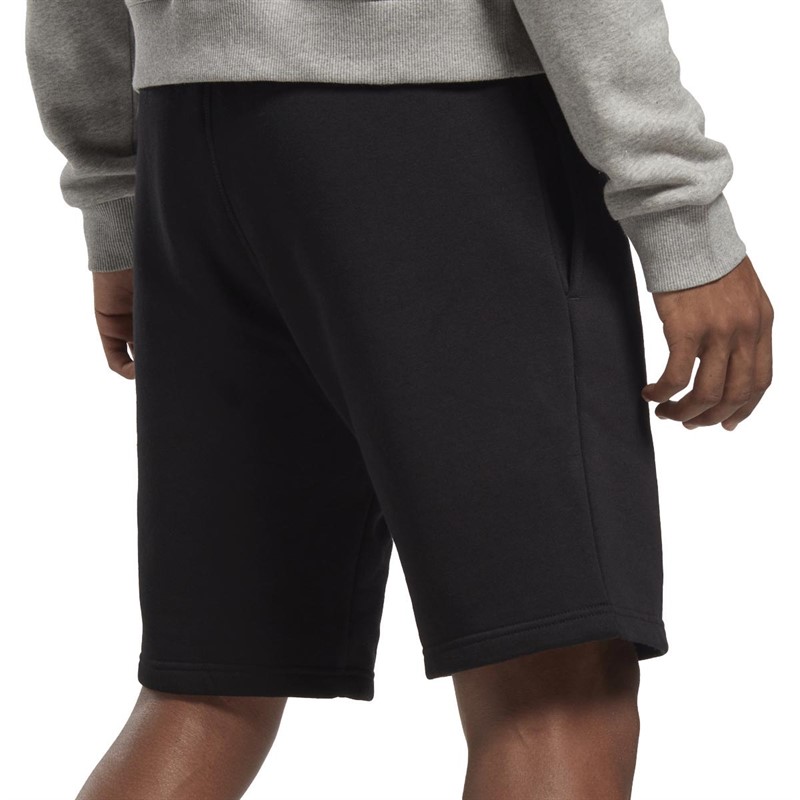 Reebok Mens Identity Logo Shorts Black