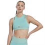 Reebok Womens Les Mills Rib Cropped Tank Top Semi Classic Teal