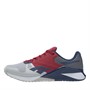 Reebok Mens Nano 6000 Training Shoes Pure Grey 2/Flash Red/Batik Blue
