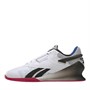 Reebok Mens Legacy Lifter II Weightlifting Shoes Footwear White/Core Black/Vector Red