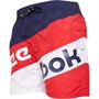 Reebok Mens Ryan Swim Shorts Vector Navy/Vector Red/White