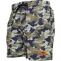 Reebok Mens Arron Swim Shorts Khaki/Hunter Green/Vector Navy