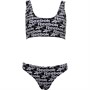 Reebok Womens Valentina Bikini Black/White