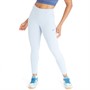 Reebok Womens Les Mills Beyond The Sweat High Waisted Leggings Gable Grey