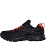 Reebok Mens Ridgerider 6 Gore-Tex Walking Shoes Core Black/Pure Grey 8/Orange Flare