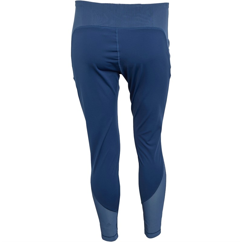 Reebok Womens Lux Speedwick Perform Tight Leggings Batik Blue