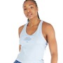 Reebok Womens Les Mills Speedwick Rib Tank Gable Grey
