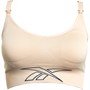 Reebok Womens Studio Speedwick Maternity Sports Bra Soft Ecru