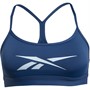 Reebok Womens Les Mills Lux Skinny Sports Bra Batik Blue