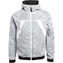 Reebok Mens Outerwear Thermowarm + Graphine Fleece Jacket White/Black