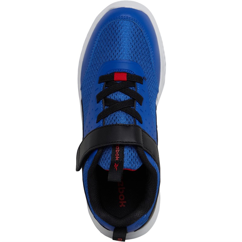 Reebok Boys Rush Runner 4 Neutral Running Shoes Vector Blue/Core Black/Vector Red