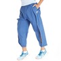 Reebok Womens Les Mills Natural Dye Lightweight Track Pants Batik Blue
