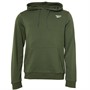 Reebok Mens Identity Left Chest French Terry Hoodie Varsity Green