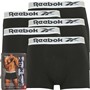 Reebok Heren Kawan Boxershorts Zwart
