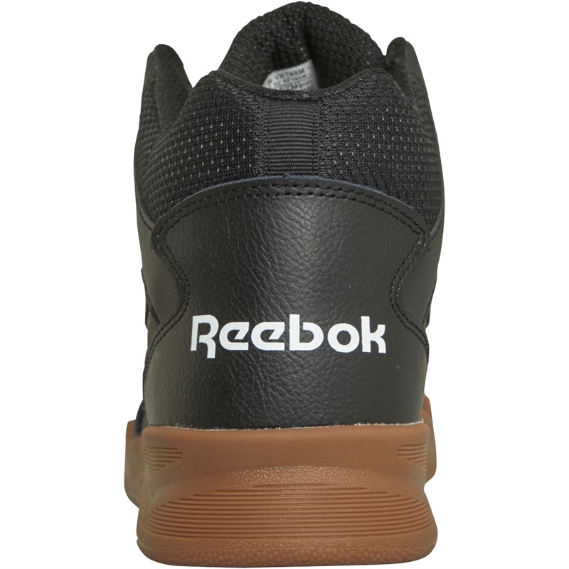 Reebok Mens Reebok Royal BB4500 Trainers Core Black/Gum/White