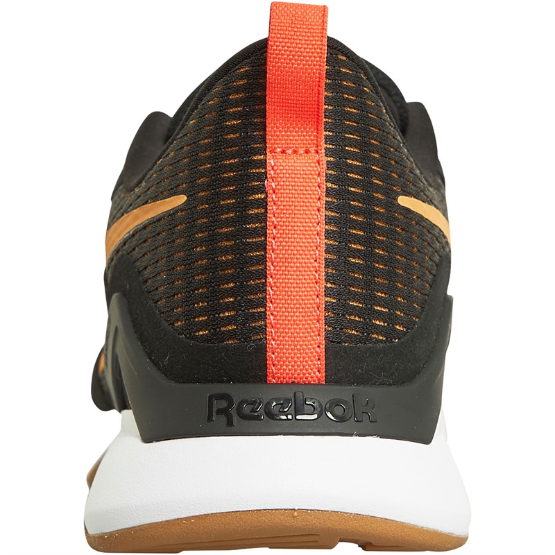 Reebok Mens Nanoflex TR 2 Training Shoes Core Black/Court Brown/Gum