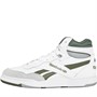 Reebok BB 4000 II Mid Trainers Footwear White/Cloud Grey/Varsity Green