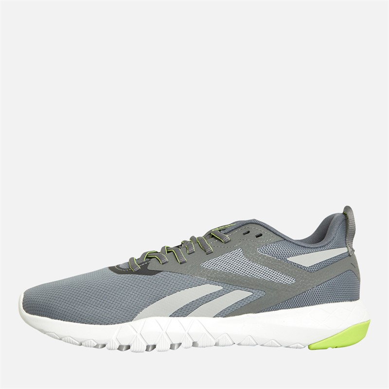 Reebok Heren Flexagon Force 4 Trainingsschoenen Grijs/Lime