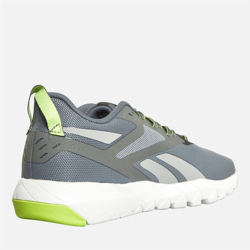 Reebok Heren Flexagon Force 4 Trainingsschoenen Grijs/Lime