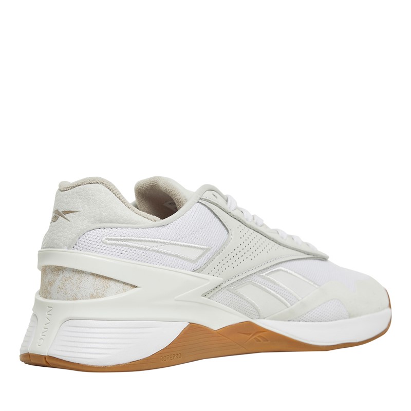 Reebok Nano Classic Trainingschoenen Schoenen Wit/Puur Grijs/Glanzend Metallic