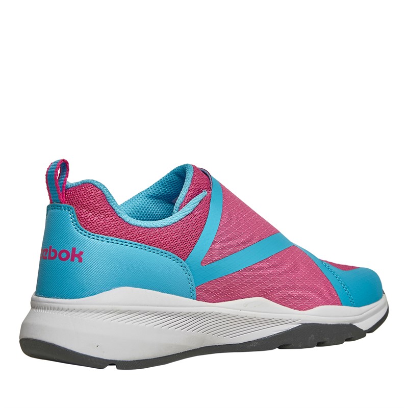 Reebok Junior Reebok Equal Fit Neutral Running Shoes Bold Cyan/Laser Pink/White