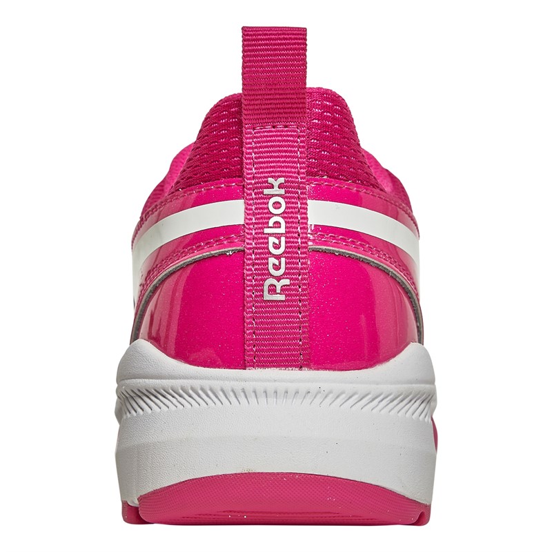 Reebok Junior Girls Reebok XT Sprinter 2 Neutral Running Shoes Laser Pink/White/Silver Metallic