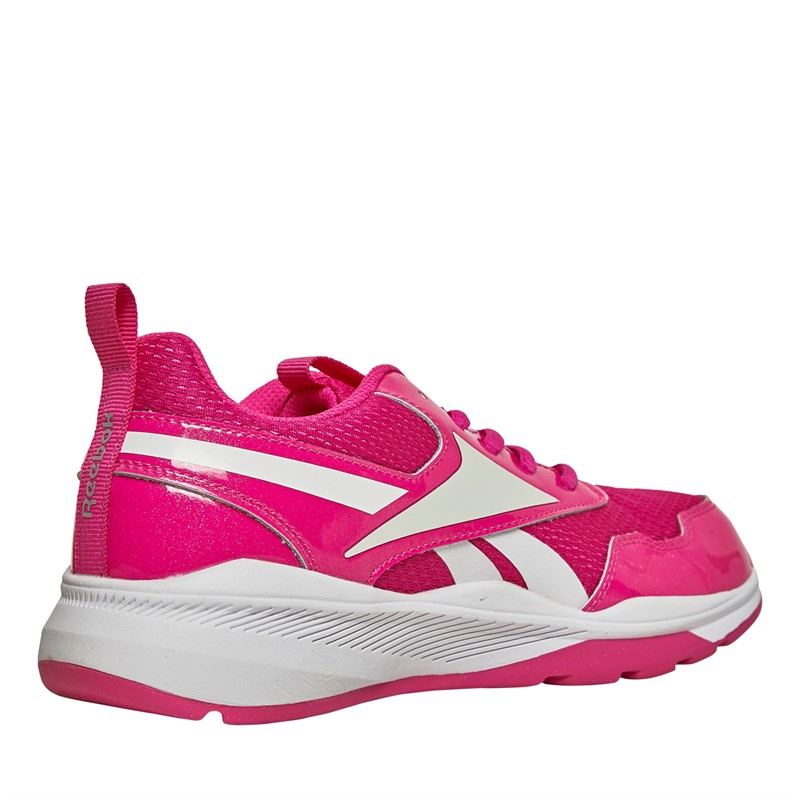 Reebok Junior Girls Reebok XT Sprinter 2 Neutral Running Shoes Laser Pink/White/Silver Metallic